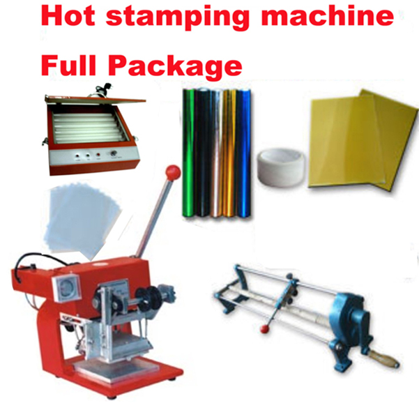 Hot Foil Stamping Machine Heat Transfer Full Package - Click Image to Close